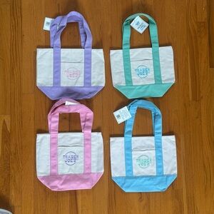 Trader Joe's Colorful Tote Bag Set